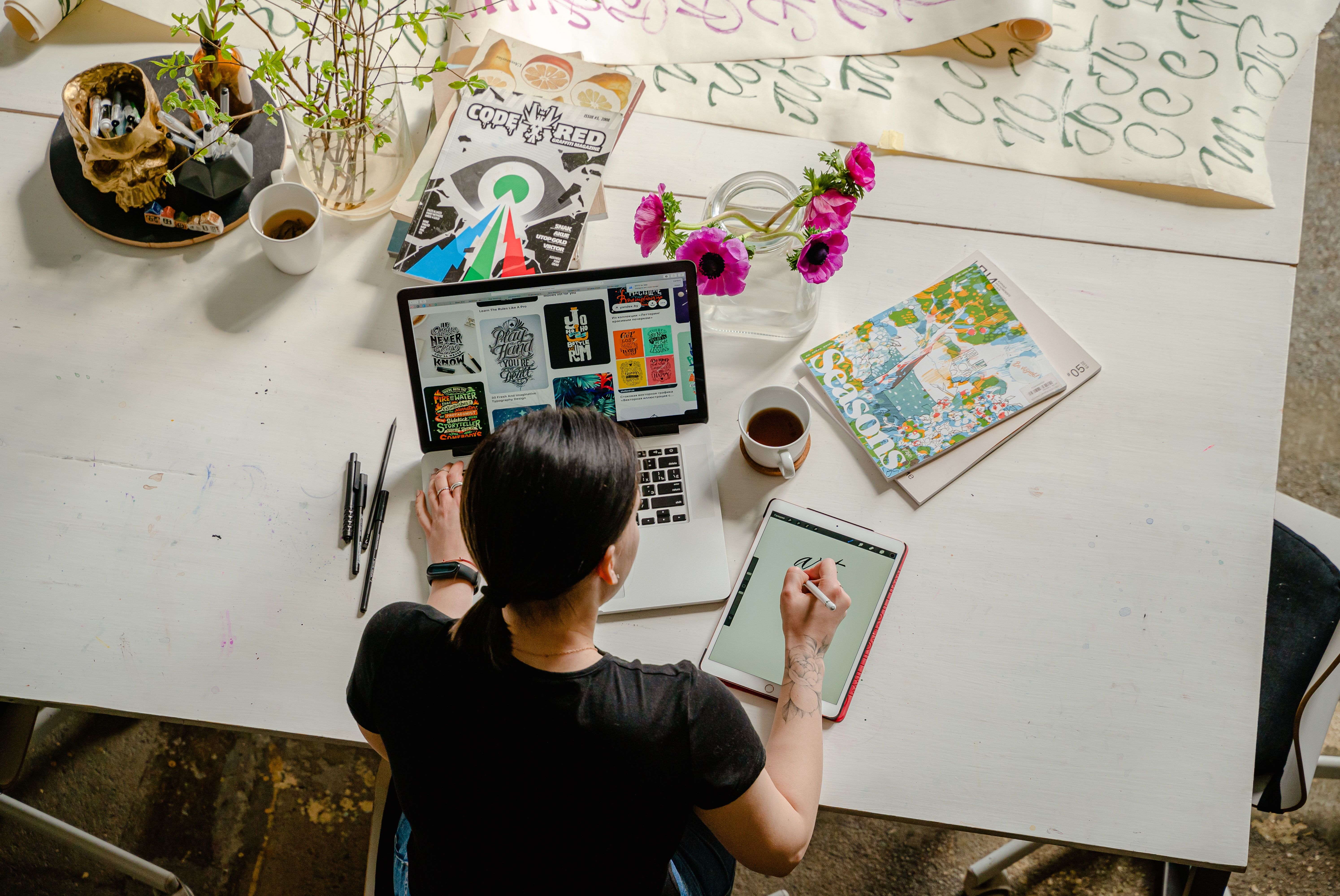 Mobile app UX design process and user research