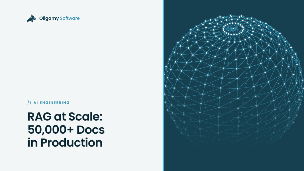 RAG at Scale: 50,000+ Documents in Production Without Hallucination