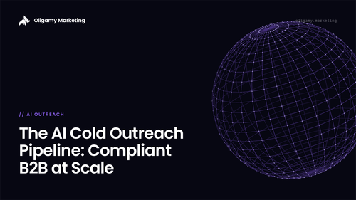 The AI Cold Outreach Pipeline: Compliant B2B Outbound at Scale