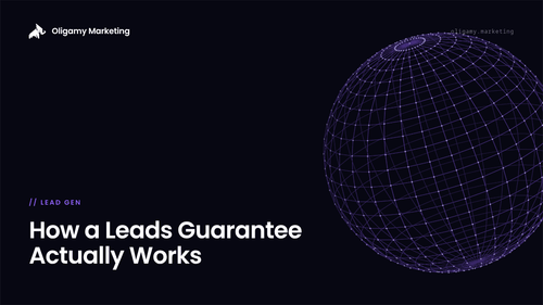 How 'Guaranteed Leads or Your Money Back' Actually Works
